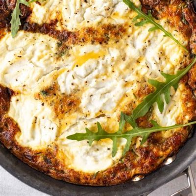  La Deliziosa Ricotta Frittata: Un Esplosione di Sapori Cremosi e Squisiti!