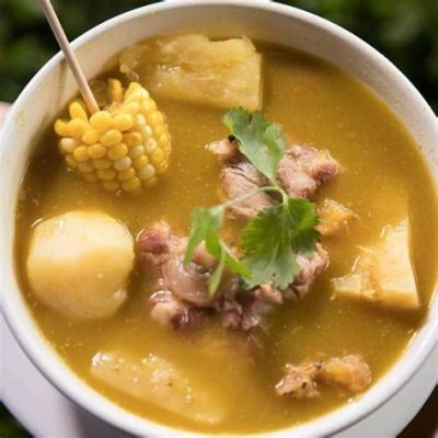  Sancocho de Gallina: Un piatto confortante e delizioso che sprigiona aromi di comfort food familiare!